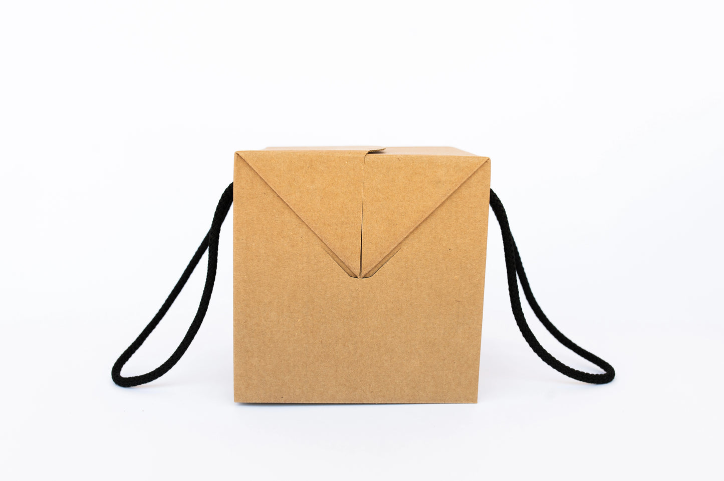 Caixa de Cartão Cubo com Pega