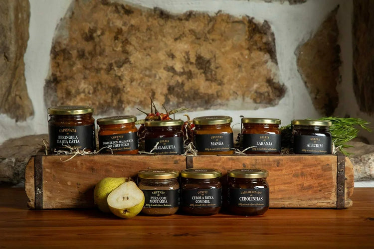 Geleias e Chutneys
