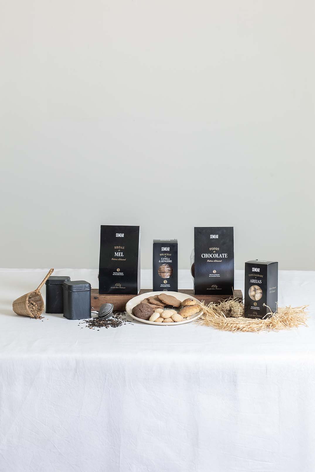 Biscoitos e Infusões