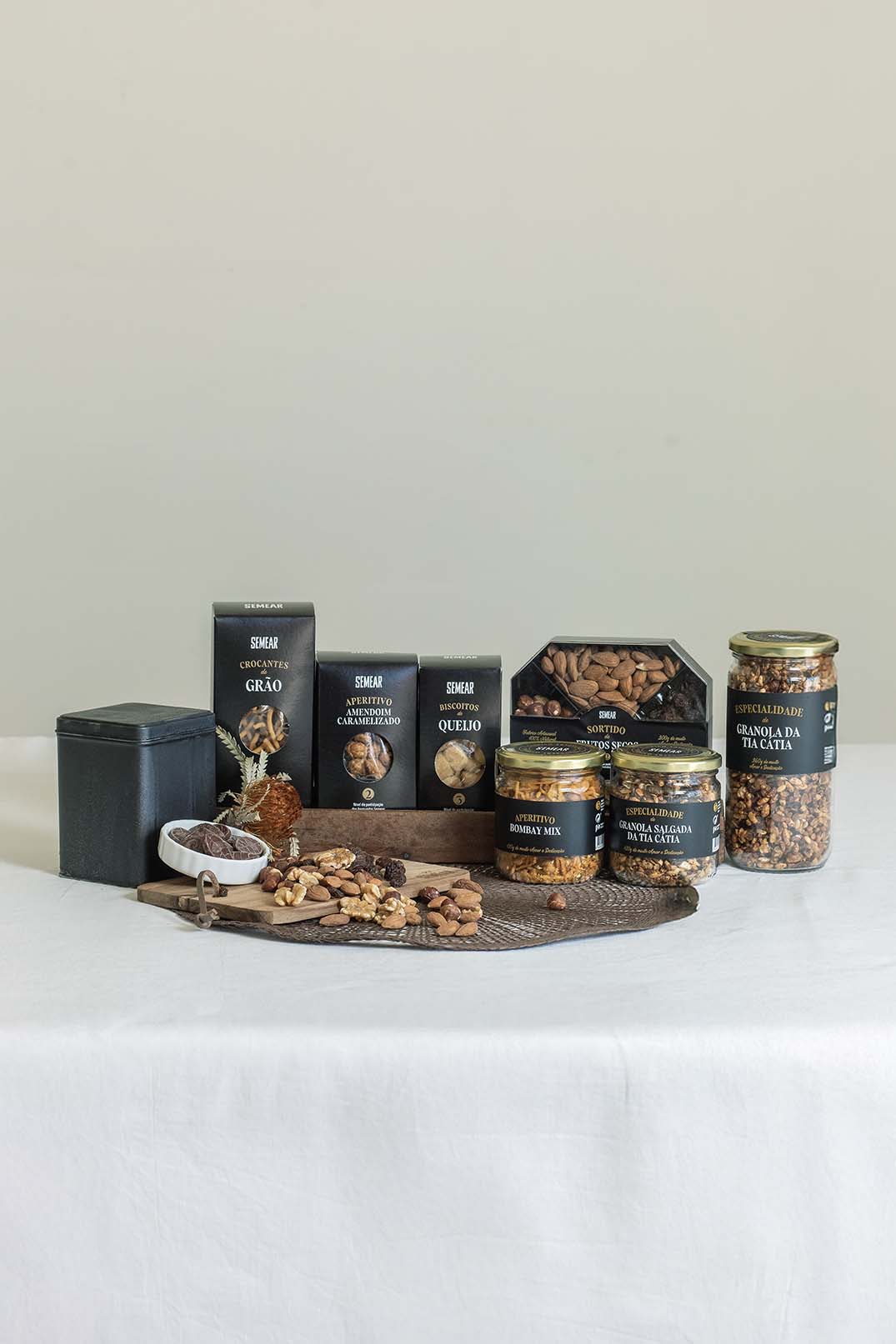 Chocolates, Aperitivos e Frutos Secos