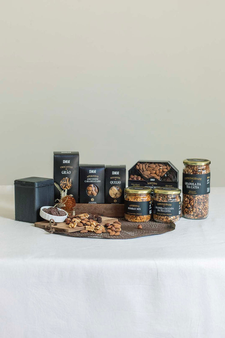 Chocolates, Aperitivos e Frutos Secos