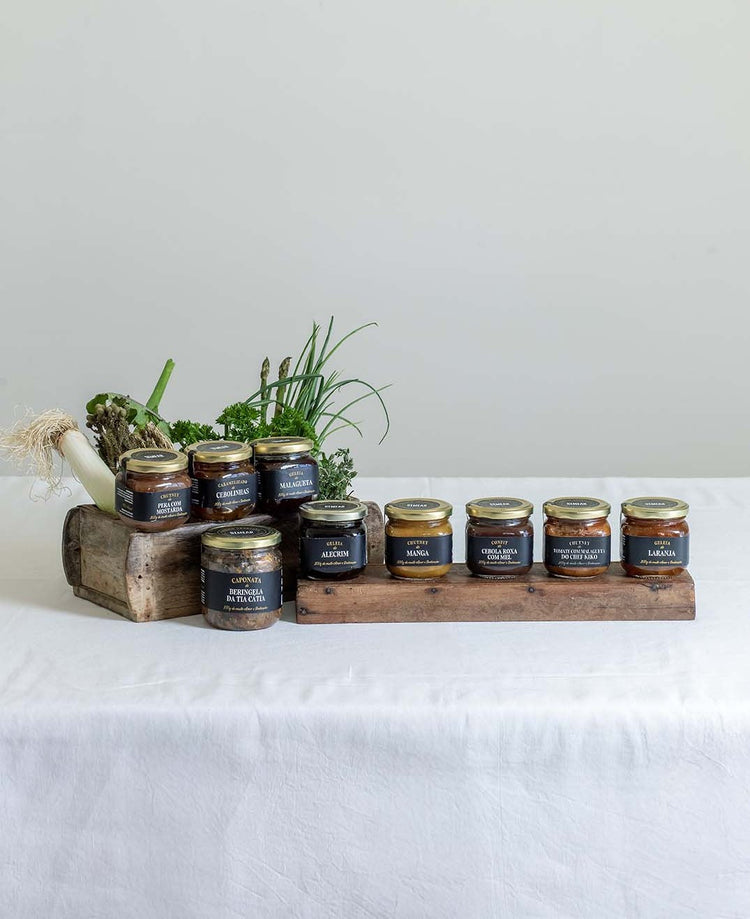 Geleias e Chutneys