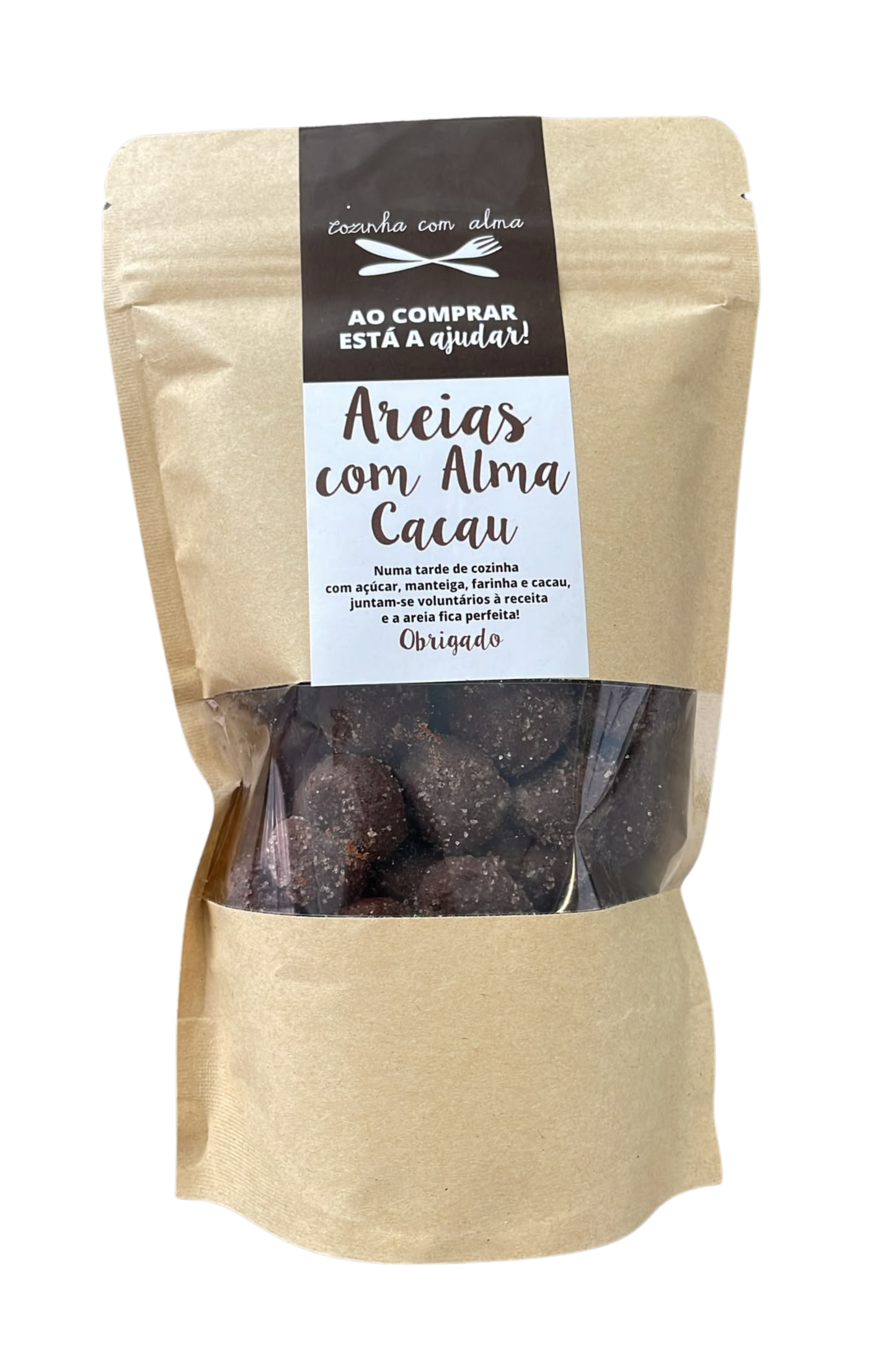 Areias com Alma de Cacau | Cozinha com Alma