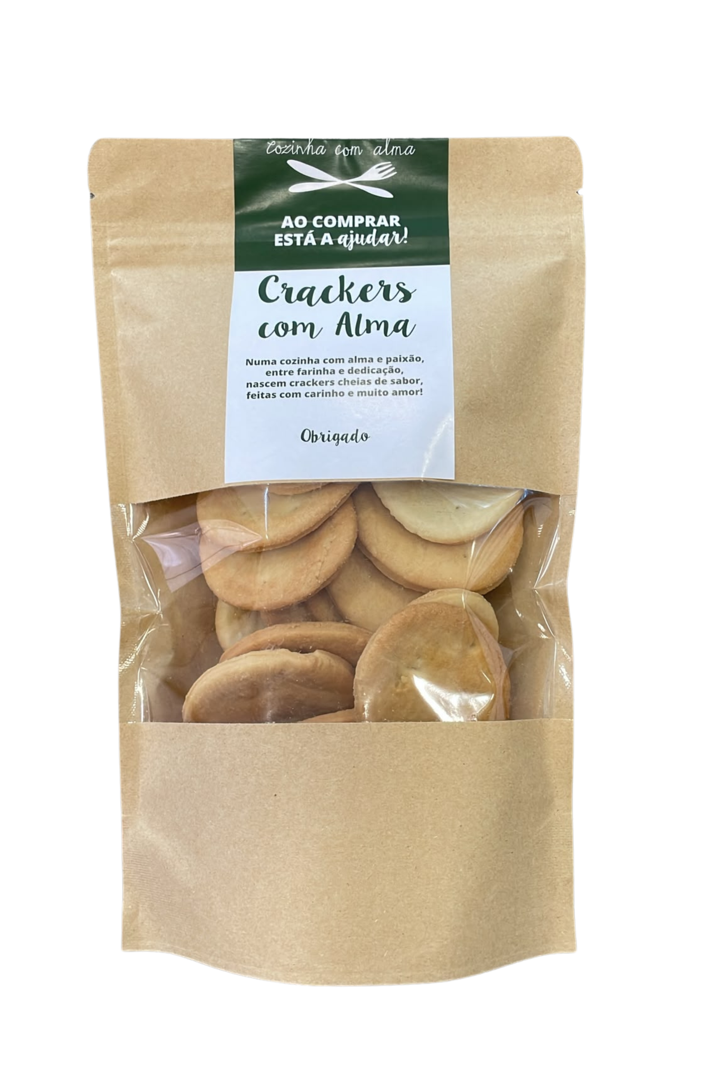Crackers com Alma | Cozinha com Alma
