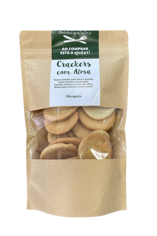 Crackers com Alma | Cozinha com Alma