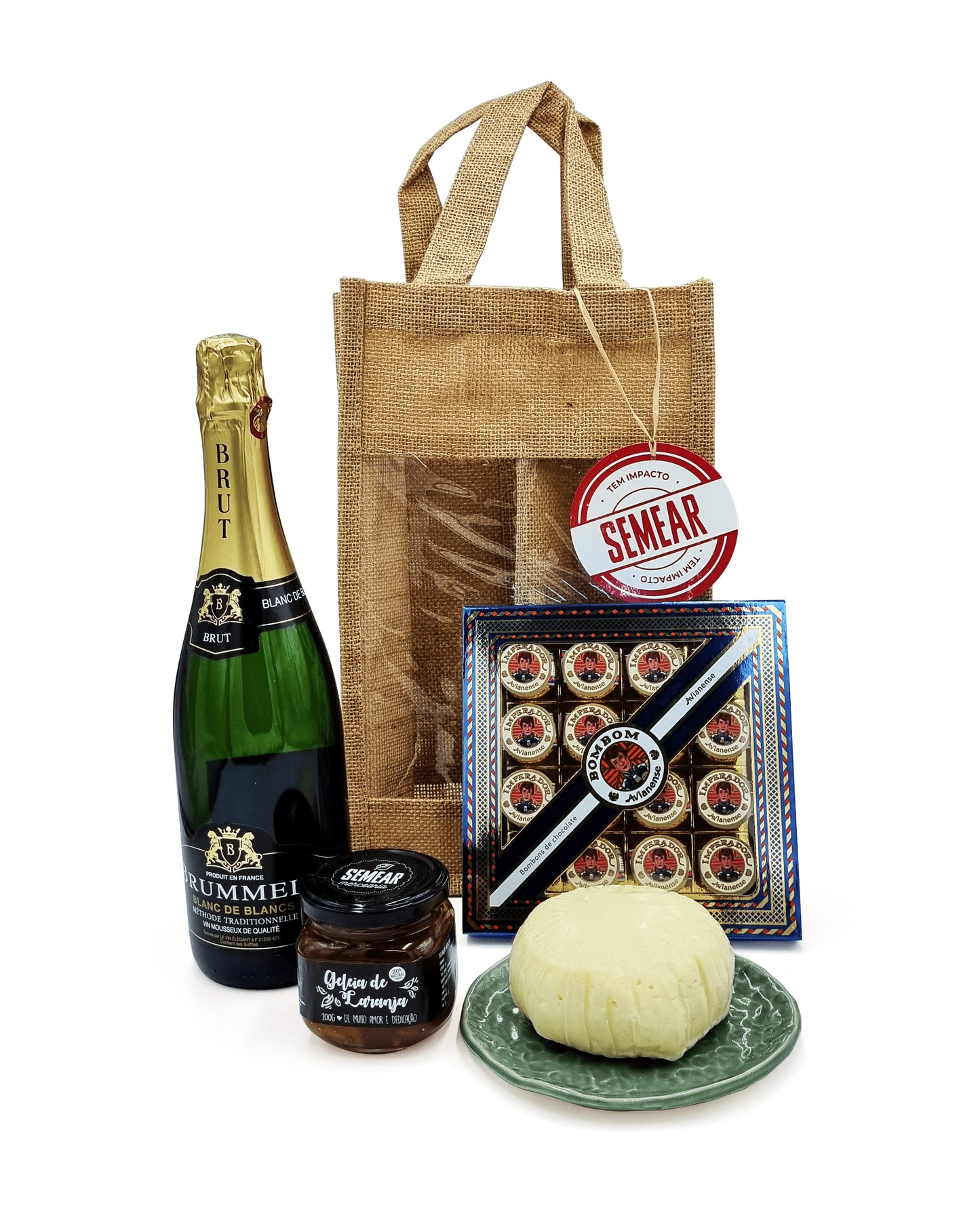 Saco Juta Duas Divisórias