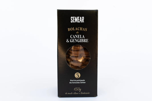 Bolachas de Canela e Gengibre SEMEAR