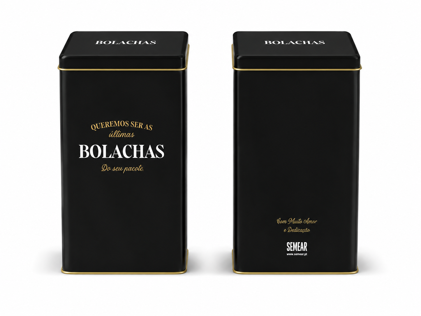 Lata Coleção Semear - Bolachas