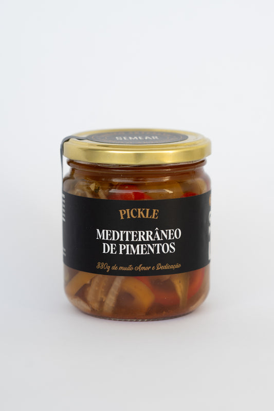 Pickle Mediterrâneo de Pimentos SEMEAR 330 g